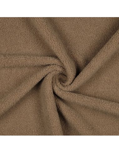 Tejido polar Teddy de doble cara - Mocha