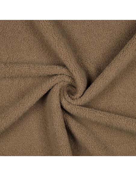 Tejido polar Teddy de doble cara - Mocha