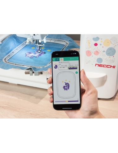 Máquina de coser y bordar Necchi NE210