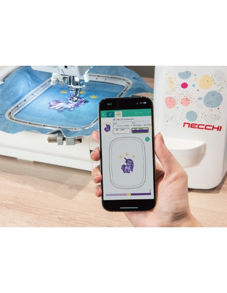 Máquina de coser y bordar Necchi NE210