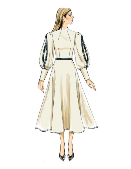 Patrón de vestido - Vogue 9327