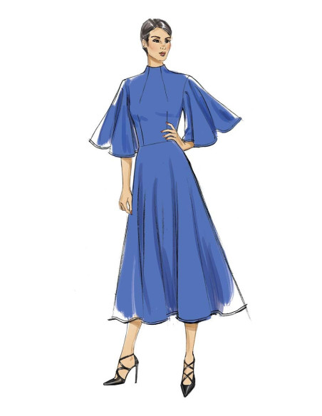 Patrón de vestido - Vogue 9327