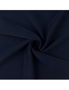 Tejido Scuba efecto piel de melocotón - Azul marino