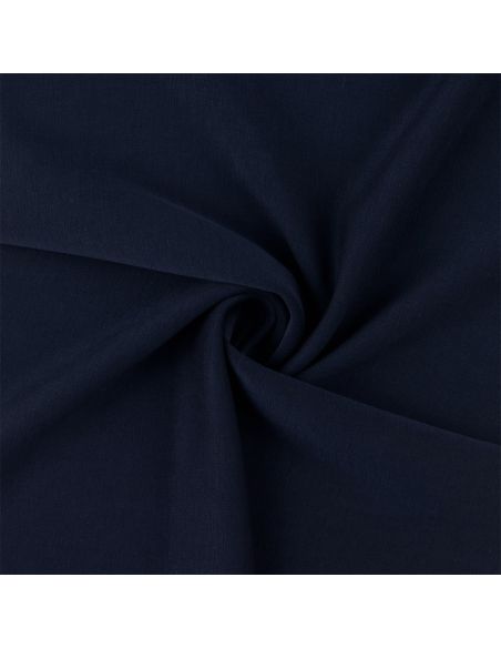 Tejido Scuba efecto piel de melocotón - Azul marino