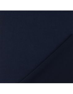 Tejido Scuba efecto piel de melocotón - Azul marino 2