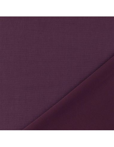 Tejido Scuba efecto piel de melocotón - Malva oscuro