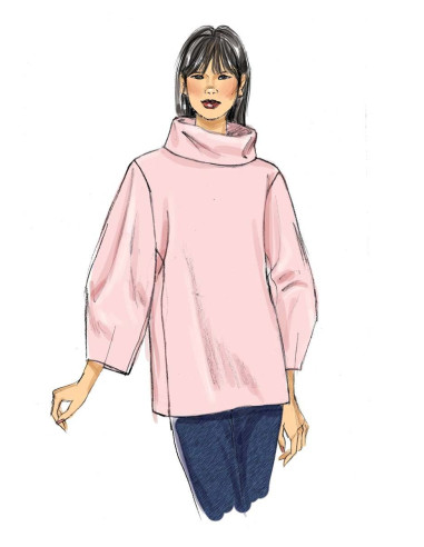 Patrón de blusa - Vogue 9330