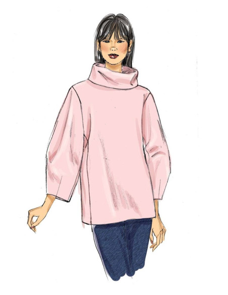 Patrón de blusa - Vogue 9330