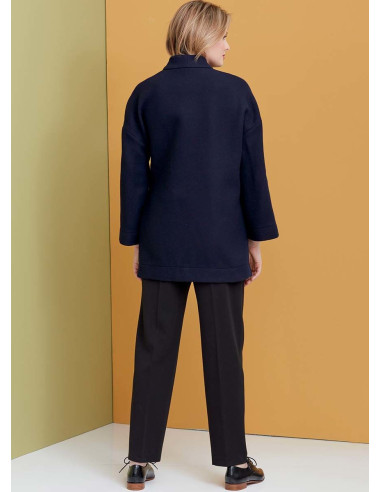 Patrón de chaqueta, cinturón y pantalón - Vogue 9334