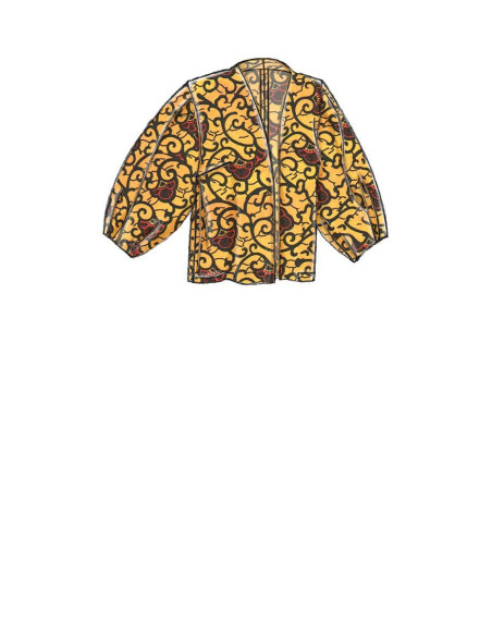 Patrón de chaqueta - Vogue 9338