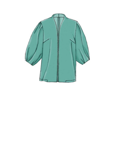 Patrón de chaqueta - Vogue 9338