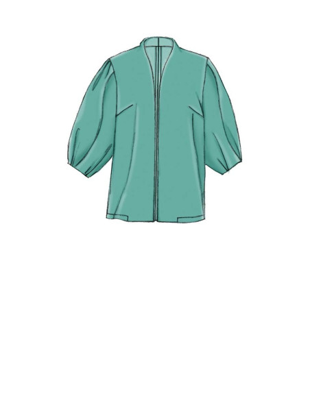 Patrón de chaqueta - Vogue 9338