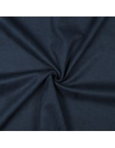 Tejido de ante elástico - Azul marino