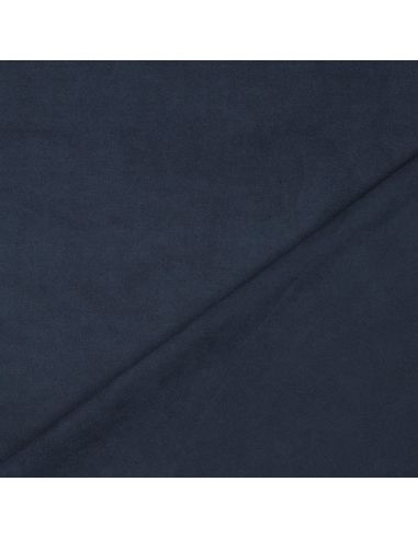 Tejido de ante elástico - Azul marino
