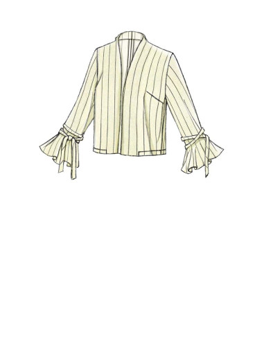 Patrón de chaqueta - Vogue 9338