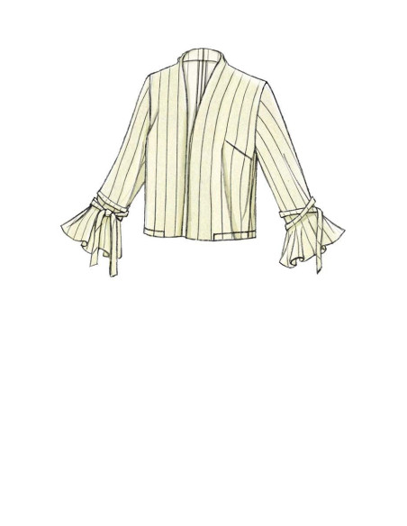 Patrón de chaqueta - Vogue 9338