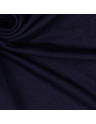 Tejido de punto tencel modal - Azul marino