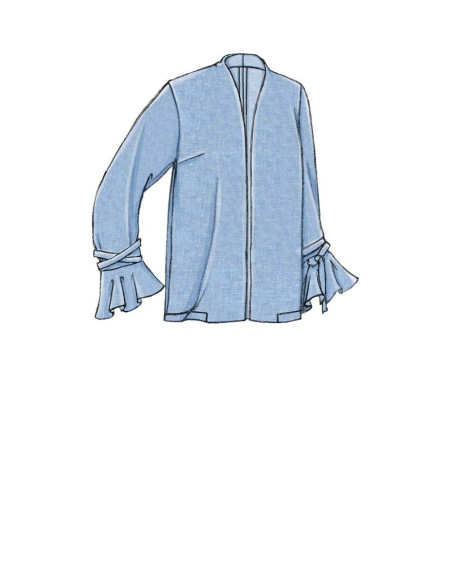 Patrón de chaqueta - Vogue 9338