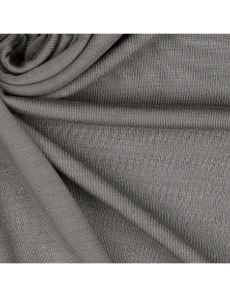 Tejido de punto tencel modal - Gris claro