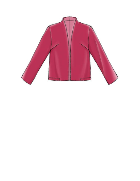 Patrón de chaqueta - Vogue 9338