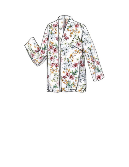 Patrón de chaqueta - Vogue 9338