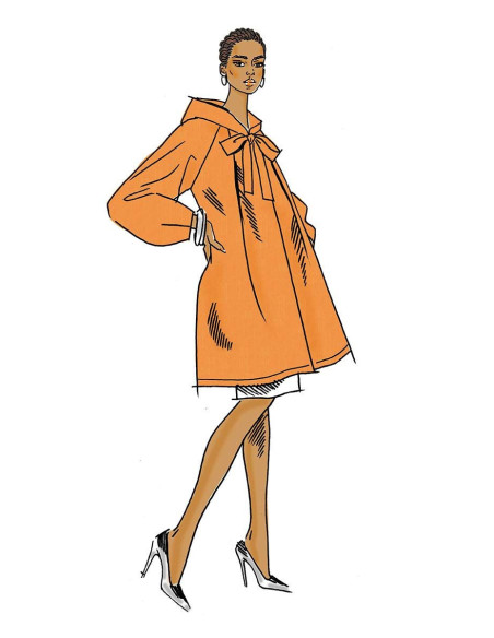 Patrón de abrigo - Vogue 9340