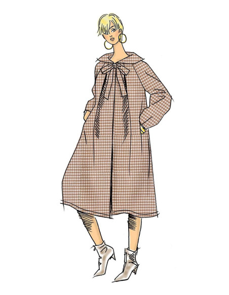 Patrón de abrigo - Vogue 9340