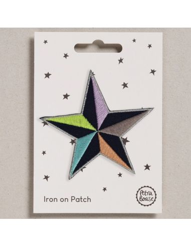 Parche termoadhesivo - Estrella de colores