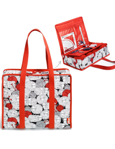 Bolso multi-bolsillos todo en uno L Cool Wool