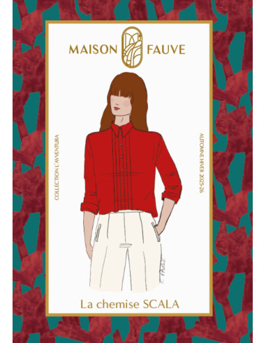 Patrón de blusa Scala - Maison Fauve