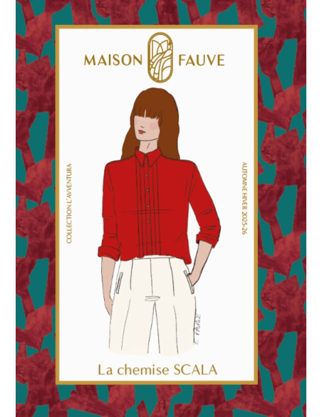 Patrón de blusa Scala - Maison Fauve