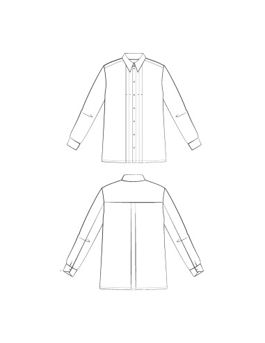 Patrón de blusa Scala - Maison Fauve