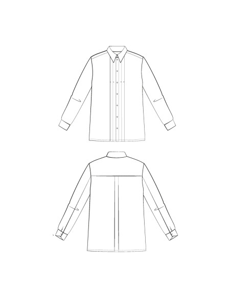 Patrón de blusa Scala - Maison Fauve