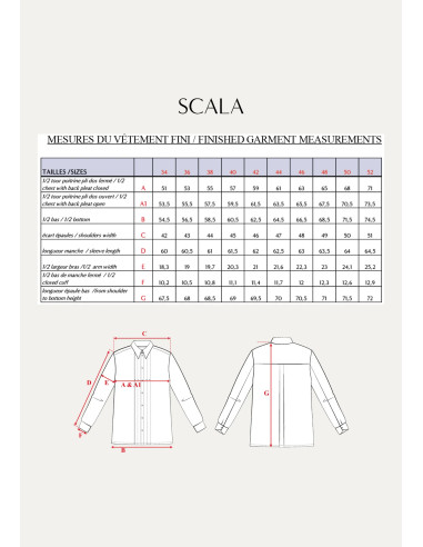 Patrón de blusa Scala - Maison Fauve