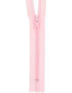 Cremallera de nylon - Rosa