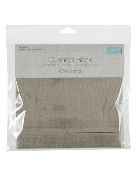 Funda de cojín con cierre - Natural