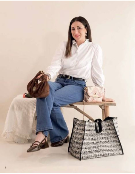 Libro de bolsos y carteras de moda para coser
