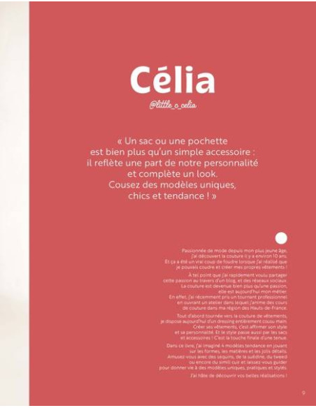 Libro de bolsos y carteras de moda para coser