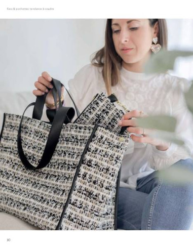 Libro de bolsos y carteras de moda para coser