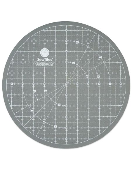 Alfombrilla de corte magnética rotativa autorreparable de 28 cm Sew Magnetic™