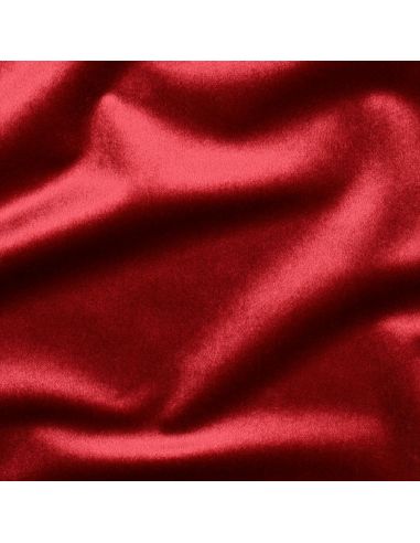 Tejido de terciopelo de lujo para muebles - Burdeos