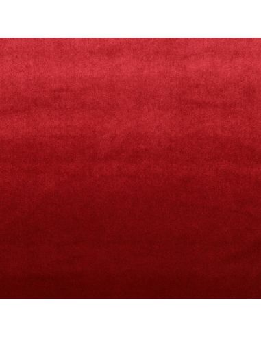 Tejido de terciopelo de lujo para muebles - Burdeos