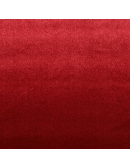 Tejido de terciopelo de lujo para muebles - Burdeos