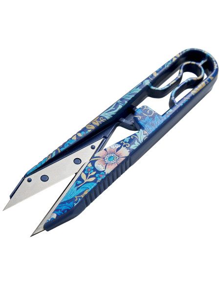 Corta hilos 11 cm - Colección flores azules