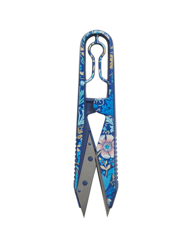 Corta hilos 11 cm - Colección flores azules