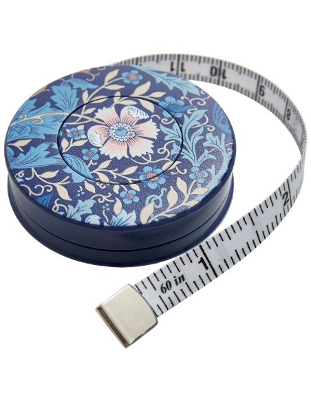 Cinta métrica retráctil 150 cm - Colección flores azules