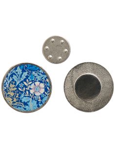 Portaagujas magnético - Colección flores azules 2