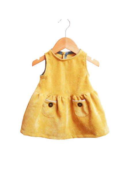 Patrón de vestido Helsinki kids - Ikatee