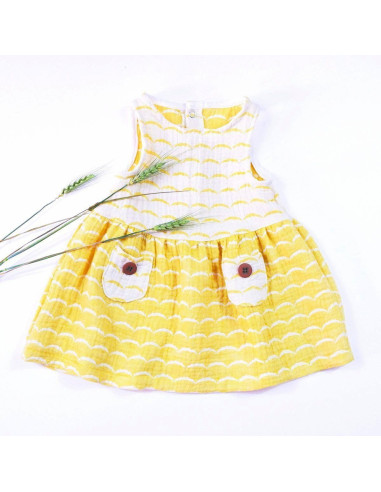 Patrón de vestido Helsinki kids - Ikatee