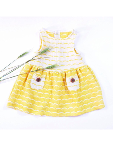 Patrón de vestido Helsinki kids - Ikatee